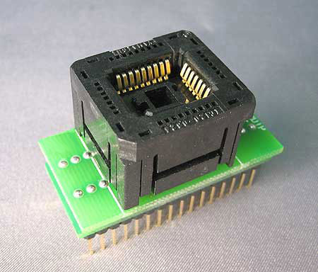 Chip Prog Complet Plcc Adaptateur Universel Kit MiniPro Plcc 20/28/32/44 GQ-4X 